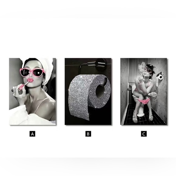 💗 NEW 3pcs Modern Wall Art Prints 💗 - Picture 6 of 9